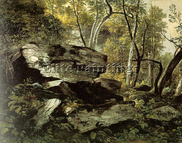 AMERICAN DURAND ASHER BROWN AMERICAN 1796 1886 4 ARTIST PAINTING HANDMADE CANVAS - Oil Paintings Gallery Repro
