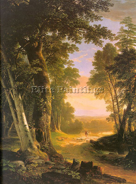 AMERICAN DURAND ASHER BROWN AMERICAN 1796 1886 ARTIST PAINTING REPRODUCTION OIL - Oil Paintings Gallery Repro