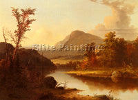 AMERICAN DURRIE GEORGE HENRY AUTUMN LANDSCAPE ARTIST PAINTING REPRODUCTION OIL - Oil Paintings Gallery Repro