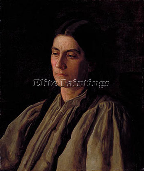 THOMAS EAKINS MOTHER ANNIE WILLIAMS GANDY ARTIST PAINTING REPRODUCTION HANDMADE