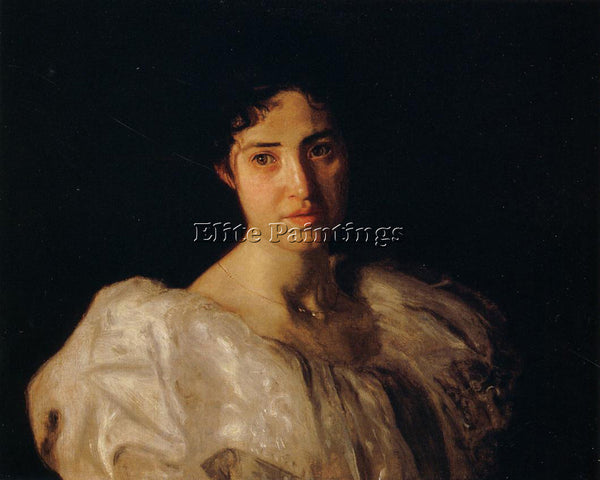 THOMAS EAKINS PORTRAIT OF LUCY LEWIS ARTIST PAINTING REPRODUCTION HANDMADE OIL