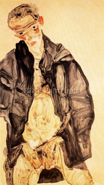 EGON SCHIELE SCHIE20 ARTIST PAINTING REPRODUCTION HANDMADE OIL CANVAS REPRO WALL