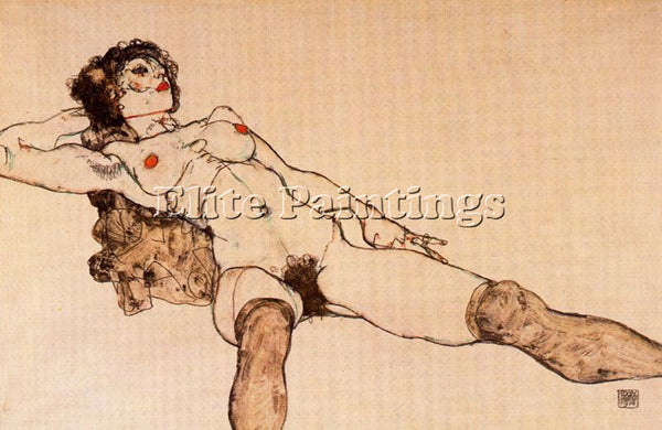 EGON SCHIELE SCHIE24 ARTIST PAINTING REPRODUCTION HANDMADE OIL CANVAS REPRO WALL