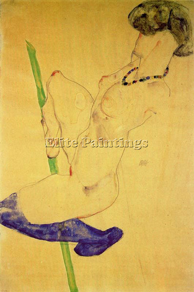 EGON SCHIELE SCHIE25 ARTIST PAINTING REPRODUCTION HANDMADE OIL CANVAS REPRO WALL