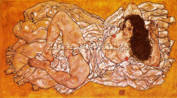 EGON SCHIELE SCHIE27 ARTIST PAINTING REPRODUCTION HANDMADE OIL CANVAS REPRO WALL