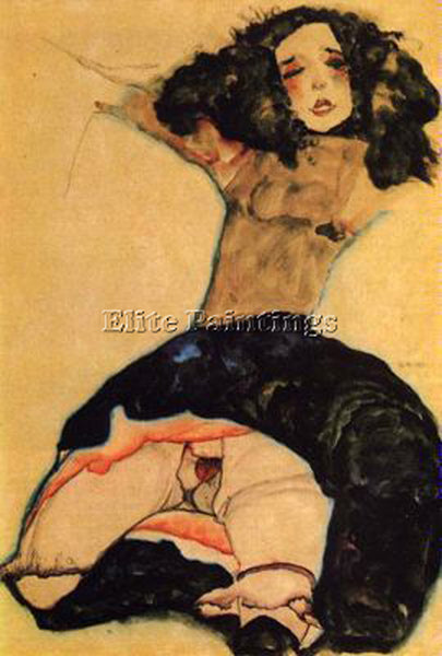 EGON SCHIELE SCHIE31 ARTIST PAINTING REPRODUCTION HANDMADE OIL CANVAS REPRO WALL