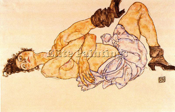 EGON SCHIELE SCHIE45 ARTIST PAINTING REPRODUCTION HANDMADE OIL CANVAS REPRO WALL