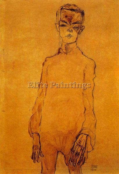 EGON SCHIELE SCHIE50 ARTIST PAINTING REPRODUCTION HANDMADE OIL CANVAS REPRO WALL