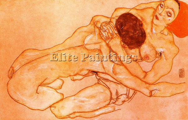 EGON SCHIELE SCHIE63 ARTIST PAINTING REPRODUCTION HANDMADE OIL CANVAS REPRO WALL