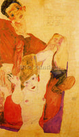 EGON SCHIELE SCHIE70 ARTIST PAINTING REPRODUCTION HANDMADE OIL CANVAS REPRO WALL