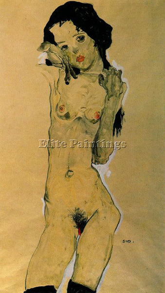 EGON SCHIELE SCHIE71 ARTIST PAINTING REPRODUCTION HANDMADE OIL CANVAS REPRO WALL