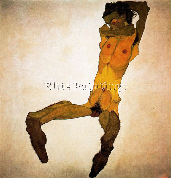 EGON SCHIELE SCHIE76 ARTIST PAINTING REPRODUCTION HANDMADE OIL CANVAS REPRO WALL