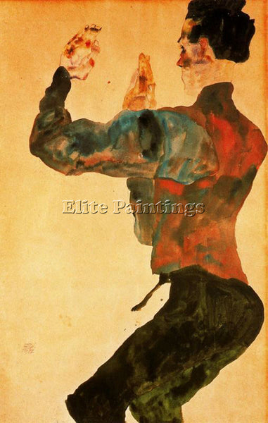 EGON SCHIELE SCHIE78 ARTIST PAINTING REPRODUCTION HANDMADE OIL CANVAS REPRO WALL