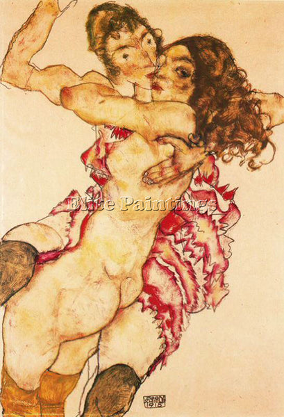 EGON SCHIELE SCHIE88 ARTIST PAINTING REPRODUCTION HANDMADE OIL CANVAS REPRO WALL