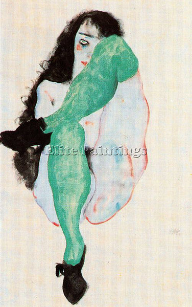 EGON SCHIELE SCHIE93 ARTIST PAINTING REPRODUCTION HANDMADE OIL CANVAS REPRO WALL