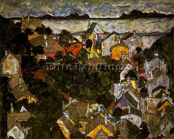 EGON SCHIELE SCHIE97 ARTIST PAINTING REPRODUCTION HANDMADE OIL CANVAS REPRO WALL