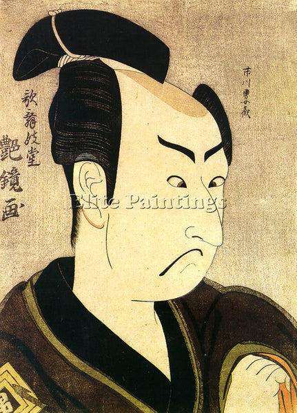JAPANESE ENKYO KABUKIDO JAPANESE 1749 1803 ARTIST PAINTING REPRODUCTION HANDMADE