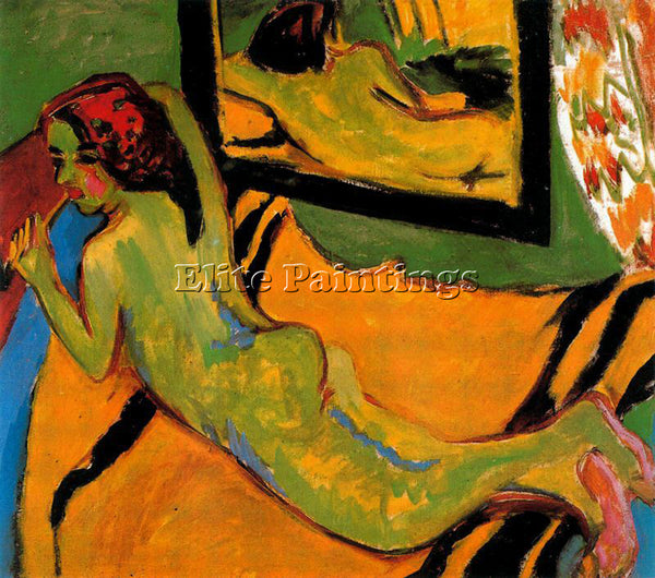 ERNST LUDWIG KIRCHNER KIRCH5 ARTIST PAINTING REPRODUCTION HANDMADE CANVAS REPRO