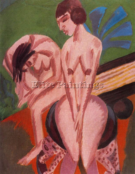 ERNST LUDWIG KIRCHNER KIRCH13 ARTIST PAINTING REPRODUCTION HANDMADE CANVAS REPRO
