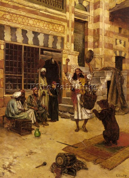 RUDOLF ERNST AN AFTERNOON SHOW ARTIST PAINTING REPRODUCTION HANDMADE OIL CANVAS