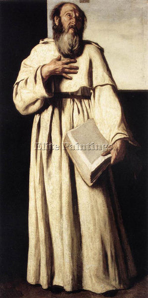 ITALIAN FALCONE ANIELLO THE ANCHORITE ARTIST PAINTING REPRODUCTION HANDMADE OIL
