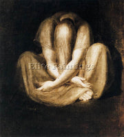HENRY FUSELI SILENCE ARTIST PAINTING REPRODUCTION HANDMADE OIL CANVAS REPRO WALL