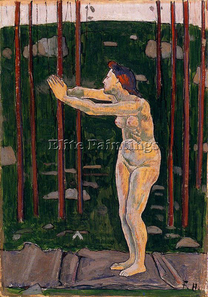 FERDINAND HODLER HODL47 ARTIST PAINTING REPRODUCTION HANDMADE CANVAS REPRO WALL