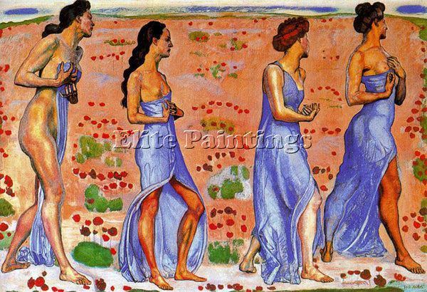 FERDINAND HODLER HODL49 ARTIST PAINTING REPRODUCTION HANDMADE CANVAS REPRO WALL