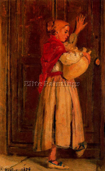 FERDINAND HODLER HODL51 ARTIST PAINTING REPRODUCTION HANDMADE CANVAS REPRO WALL