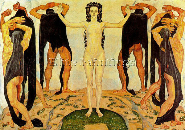 FERDINAND HODLER HODL62 ARTIST PAINTING REPRODUCTION HANDMADE CANVAS REPRO WALL