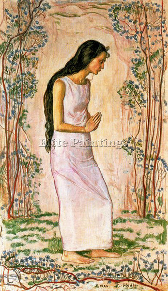FERDINAND HODLER HODL78 ARTIST PAINTING REPRODUCTION HANDMADE CANVAS REPRO WALL