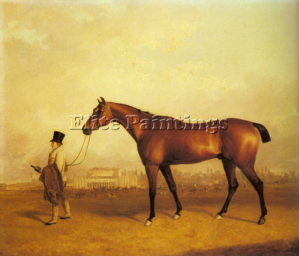 JOHN FERNELEY E EMILIUS WINNER OF THE 1832 DERBY ARTIST PAINTING HANDMADE CANVAS