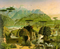 AMERICAN FIELD ERASTUS SALISBURY AMERICAN 1805 1900 2 ARTIST PAINTING HANDMADE - Oil Paintings Gallery Repro