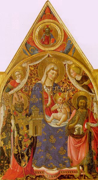 ITALIAN FIORENTINO ANTONIO ITALIAN 1300S AFIORENTINO1 ARTIST PAINTING HANDMADE