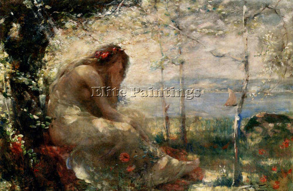 ROBERT FOWLER DREAMING ARTIST PAINTING REPRODUCTION HANDMADE CANVAS REPRO WALL