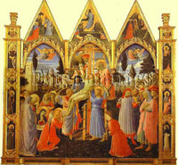 FRA ANGELICO THE DEPOSITION ARTIST PAINTING REPRODUCTION HANDMADE OIL CANVAS ART