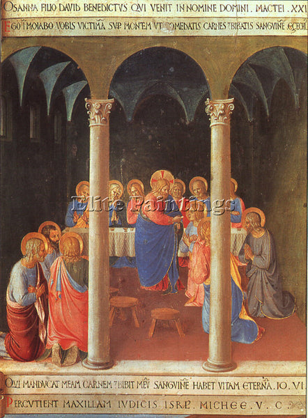 FRA ANGELICO FRA8 ARTIST PAINTING REPRODUCTION HANDMADE CANVAS REPRO WALL DECO