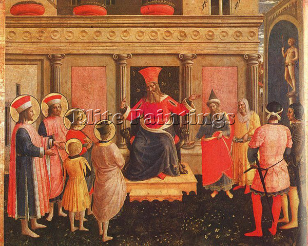 FRA ANGELICO FRA10 ARTIST PAINTING REPRODUCTION HANDMADE CANVAS REPRO WALL DECO