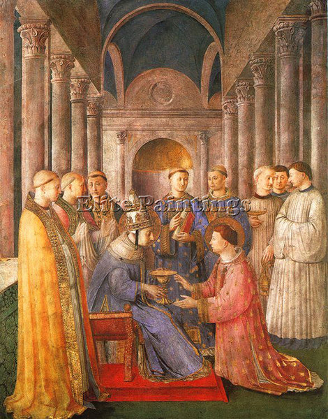 FRA ANGELICO FRA13 ARTIST PAINTING REPRODUCTION HANDMADE CANVAS REPRO WALL DECO