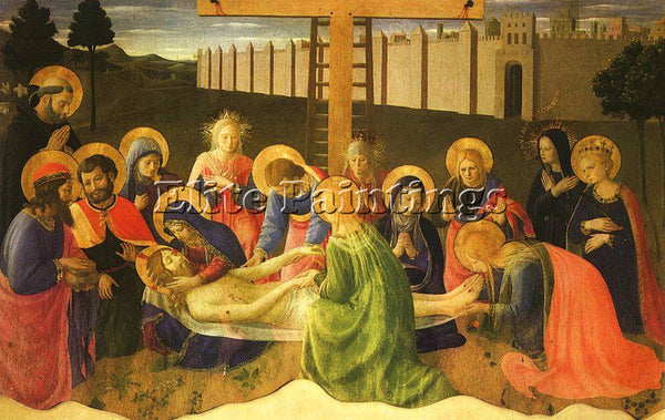 FRA ANGELICO FRA27 ARTIST PAINTING REPRODUCTION HANDMADE CANVAS REPRO WALL DECO