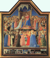 FRA ANGELICO FRA18 ARTIST PAINTING REPRODUCTION HANDMADE CANVAS REPRO WALL DECO