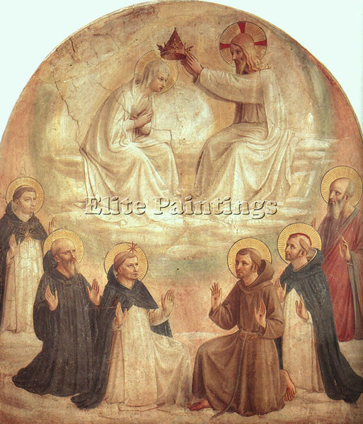 FRA ANGELICO FRA22 ARTIST PAINTING REPRODUCTION HANDMADE CANVAS REPRO WALL DECO