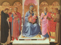 FRA ANGELICO FRA24 ARTIST PAINTING REPRODUCTION HANDMADE CANVAS REPRO WALL DECO