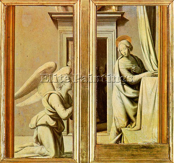 ITALIAN FRA BARTOLOMMEO BACCIO DELLA PORTA ITALIAN 1472 1517 2 PAINTING HANDMADE