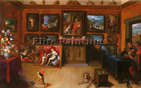 FRANS THE YOUNGER FRANCKEN FRANC ARTIST PAINTING REPRODUCTION HANDMADE OIL REPRO