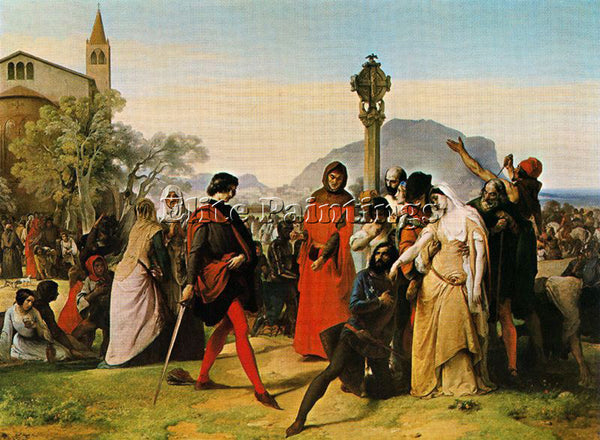 FRANCESCO HAYEZ HAYE20 ARTIST PAINTING REPRODUCTION HANDMADE CANVAS REPRO WALL