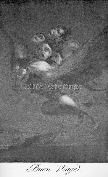 FRANCISCO DE GOYA CAP64 ARTIST PAINTING REPRODUCTION HANDMADE CANVAS REPRO WALL