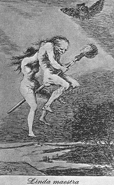 FRANCISCO DE GOYA CAP68 ARTIST PAINTING REPRODUCTION HANDMADE CANVAS REPRO WALL