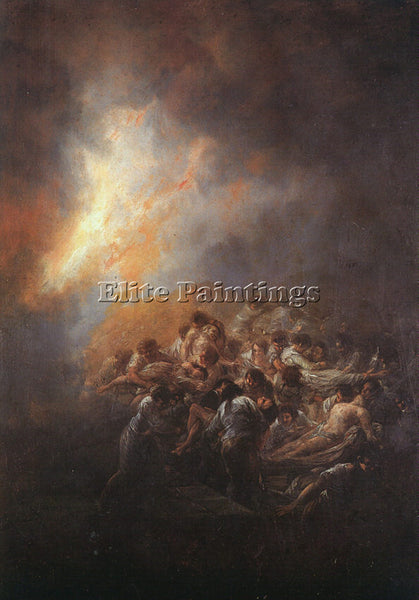 FRANCISCO DE GOYA GOYA ARTIST PAINTING REPRODUCTION HANDMADE CANVAS REPRO WALL
