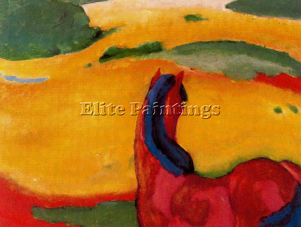 FRANZ MARC FMARC66 ARTIST PAINTING REPRODUCTION HANDMADE CANVAS REPRO WALL DECO